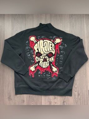 Disney Pirates of the Caribbean Bomber Zip Up Jack